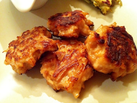 お弁当に!!なめ茸入り鶏つくね♪